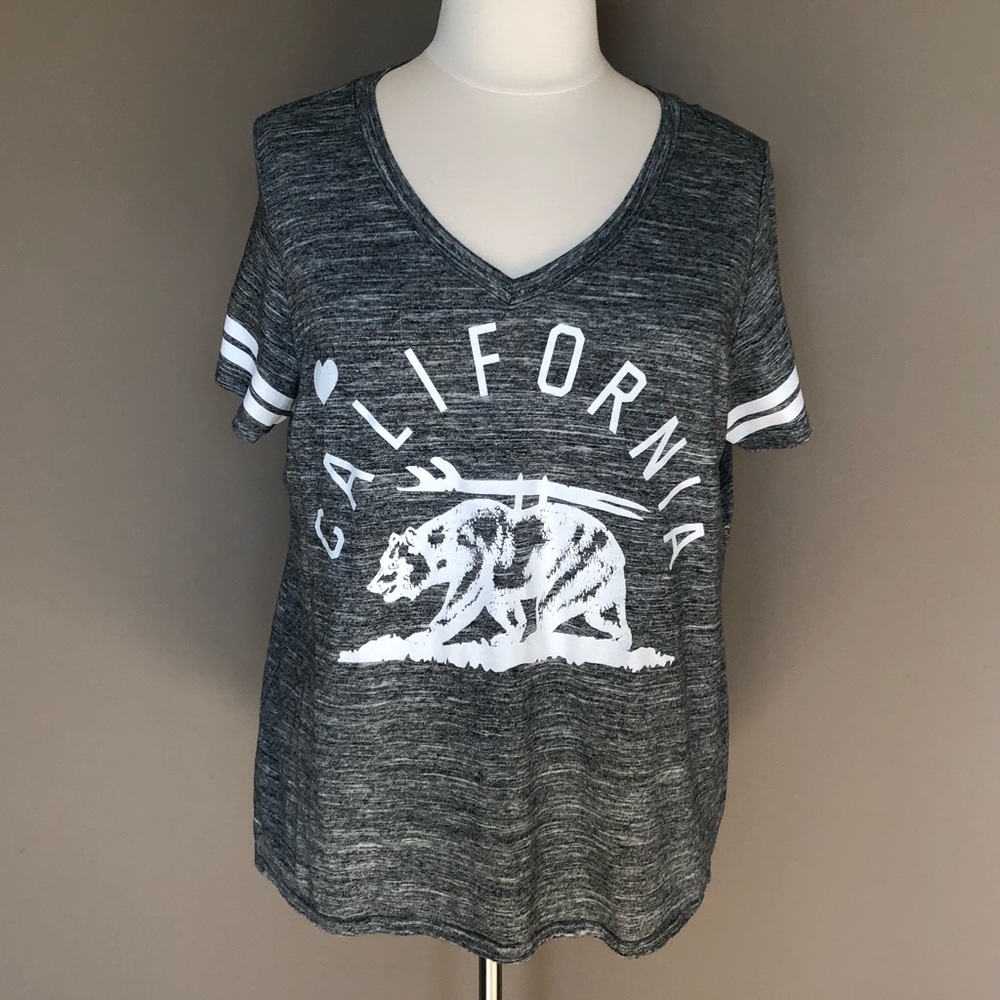 Reflex California Gray Tee, 3X